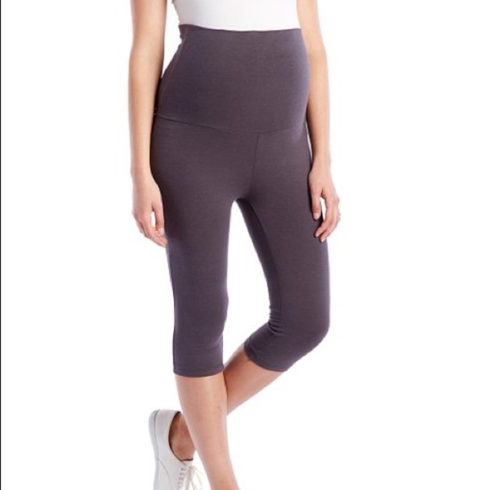 Dynabelly Black Maternity Cropped Legging
